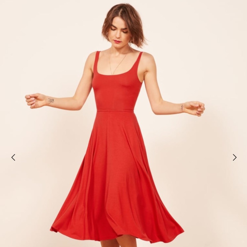 Reformation Rou dress size small NWT fruit punch